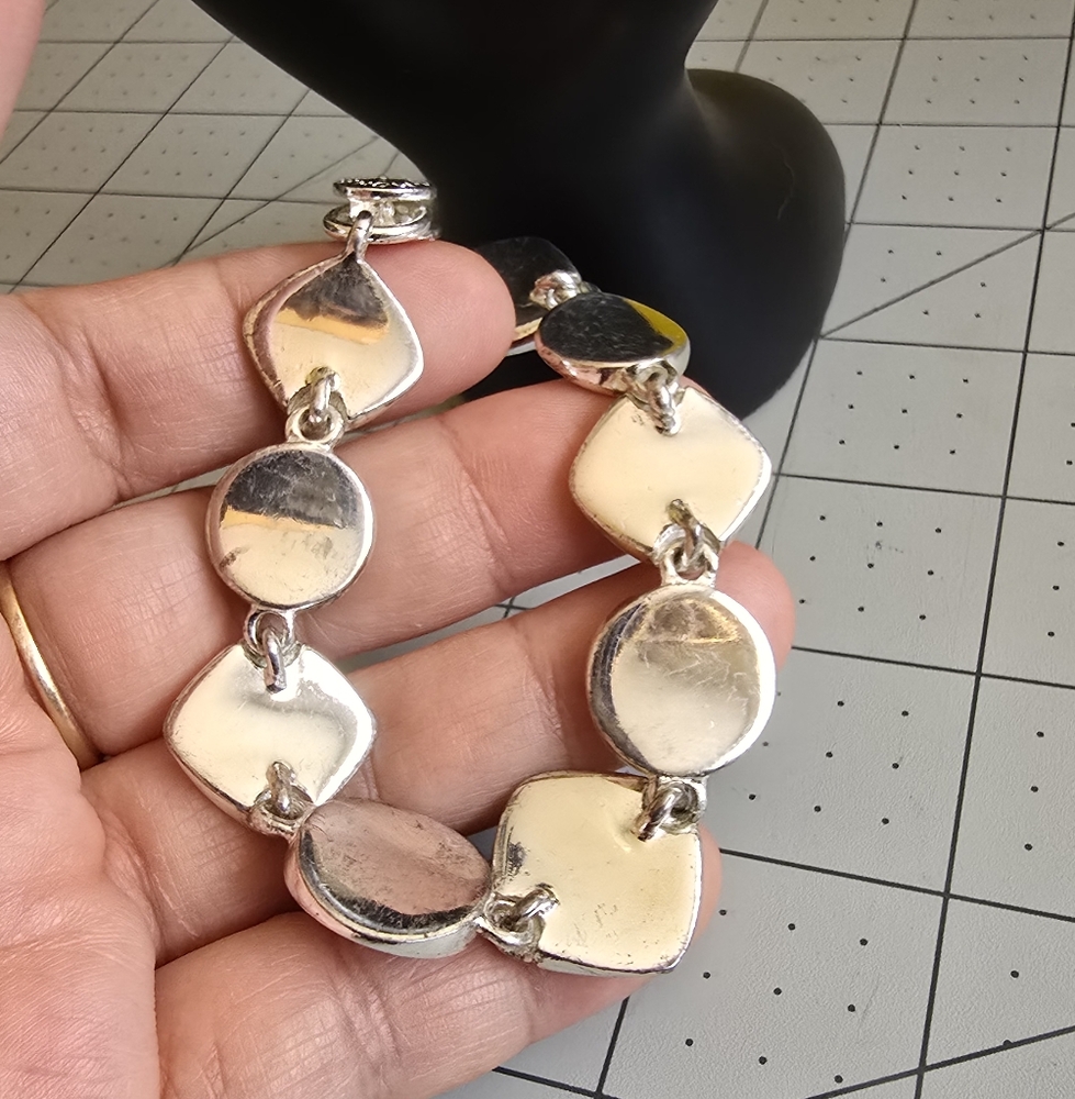 Monet Vintage Silver Tone Bracelet for Women